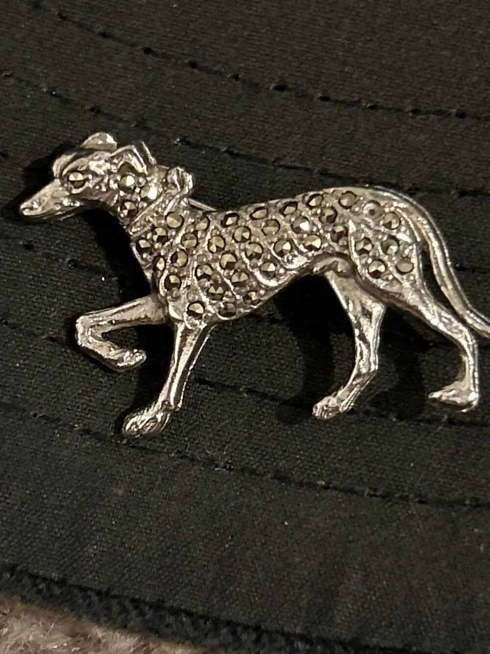 Grethound Brooch - calling all Greyhound lovers